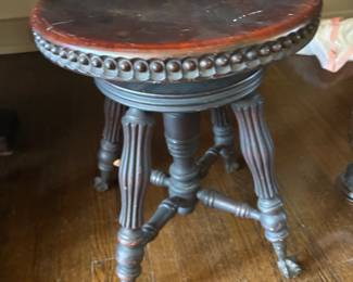 19th C. Organ Stool