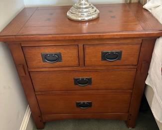 Pair of Arts and Crafts Night Stands