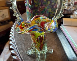 Art Glass Basket