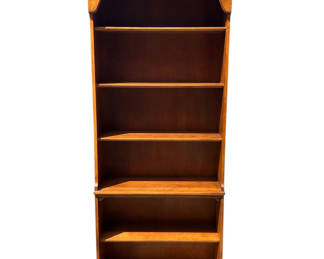 Lot 30: Hitchcock Stenciled Bookcase 6 Feet 8.5'' High 