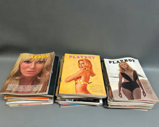 Lot 24: 1960s Playboy Magazines 