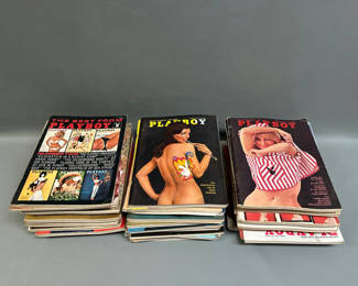 Lot 20: 1960s Playboy Magazines 