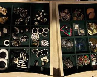 BO166Vintage Clip Back Earrings More