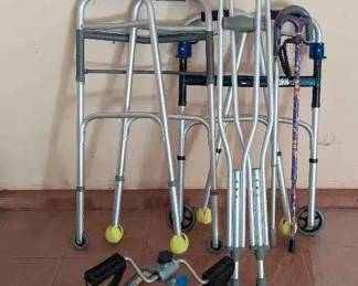 BO256Assortment Of Medical Mobility Aids