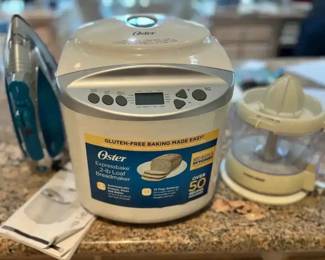 BO115Bread Maker, SunBeam Iron, Black Decker Juicer