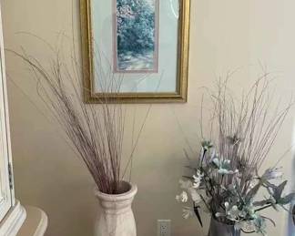 BO187Decor Artificial Flowers And Vessels and More