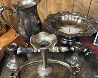 Beautiful Silverplate Items