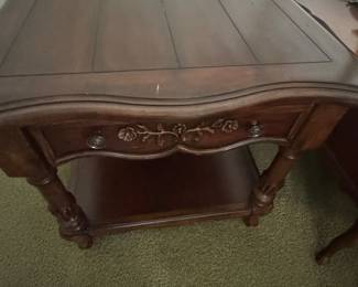 Wooden End Table