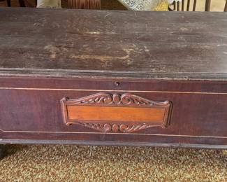 Vintage Wooden Chest