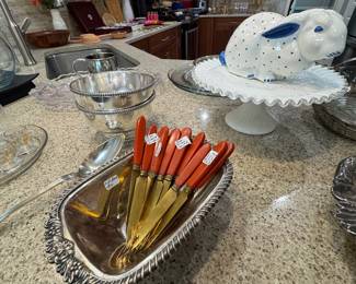 Vintage Melon Knives