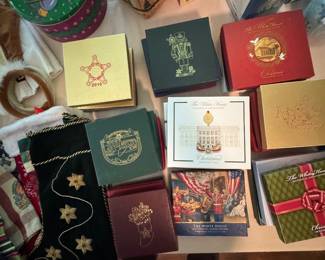 Collection of Secret Service Xmas Ornaments