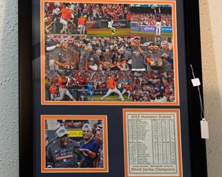 Astros Commemorative Collage 