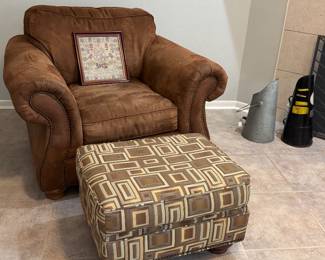 Comfy Chair + Ottoman