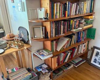 Books, frames and Vinyl