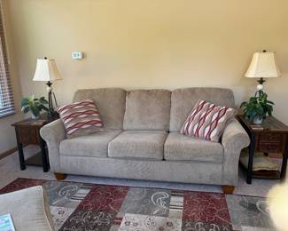 Sofa and end Tables