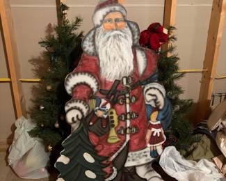 Tall Santa Cut out