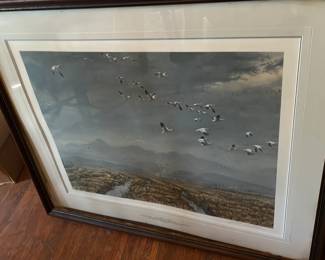 Signed Robert Bateman Lithograph