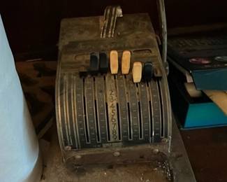 Mechanical Adding Machine