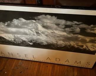 Ansel Adams Mt McKinley Poster