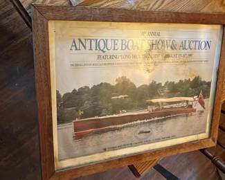 Boat Show Auction Print