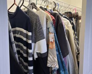 TONS of mens clothing