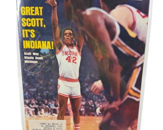 IU 1975 SI Scott May Shoots Down Michigan Great Scott Its Indiana
