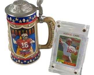Joe Montana 1981 TOPPS Rookie Card
