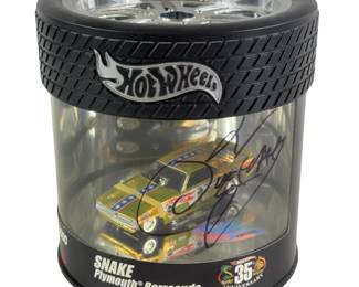 Hot Wheels Snake Plymouth Barracuda Don Prudhomme *Autograph