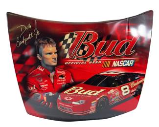 22x28" Metal Hood Wall Art Dale Jr Monte Carlo Bud