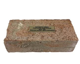 Authentic Brick Notre Dame Stadium