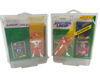 Joe Montana 49ers Figures