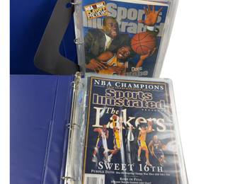 Binders of Sports Illustrated Kobe Bryant