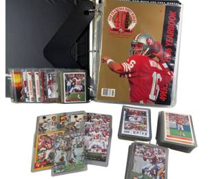 Box Joe Montana NFL Cards + 1LB Unsorted
