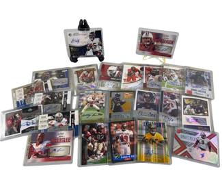 9oz NFL Autographed on Holograph Card