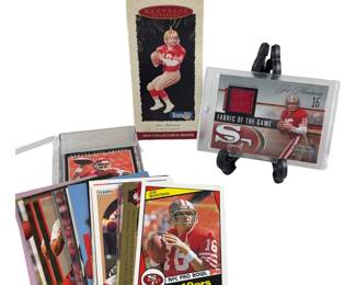 Joe Montana 49ers Hallmark Ornament