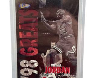 Fleer '98 Greats Michael Jordan Card 259G