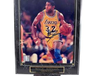 Magic Johnson Showtime Autograph