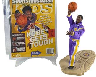 Kobe Bryant Lakers Figure + Sports Illustrated