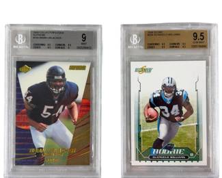 BECKETTS NFL 9 Brian Urlacher & 9.5