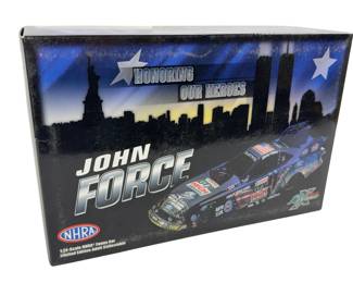 2011 John Force 9/11 Honoring Heroes Mustang Funny Car 1:24