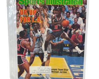 1984 Sports Illustrated July 23 Michael Jordan Olympic Pre-Bulls Star