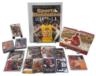 Lebron James Sleeved NBA Cards SI