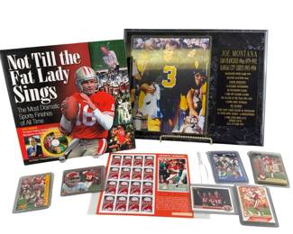 Joe Montana Plaque 49ers Chiefs 3