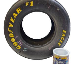GOODYEAR EAGLE Racing Tire Dale Jr Car Driven+Tin