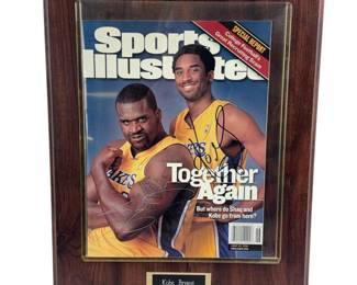 2001 Sports Illustrated Kobe Bryant Autograph