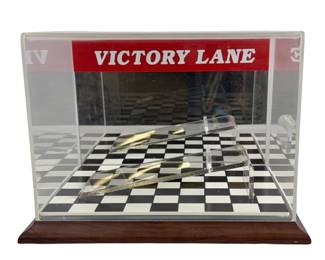 Racing Checkered Model Display