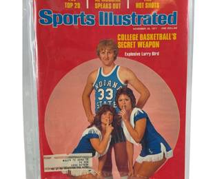 Nov 28 1977 Sports Illustrated Larry Bird 1st Cover