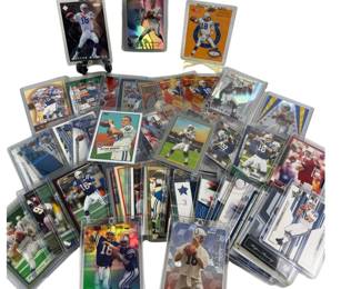 Peyton Manning 1998 Flair Showcase NFL Card