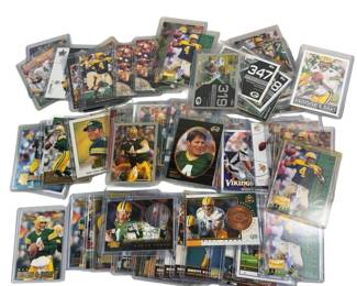 Packers Vikings Brett Favre NFL Cards
