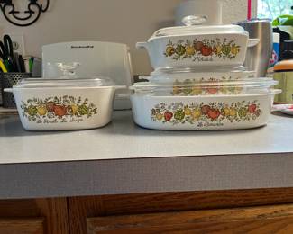 CorningWare Spice of Life pattern